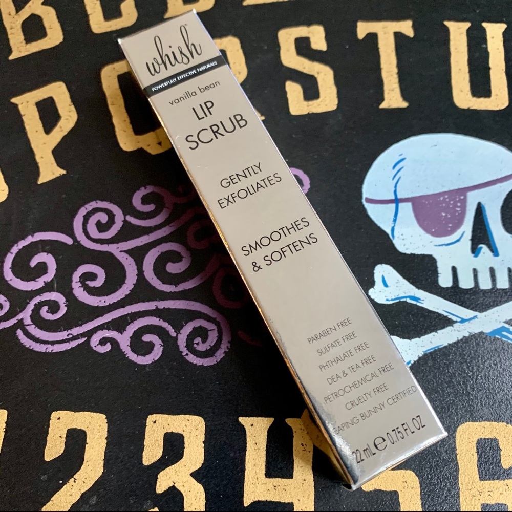 🆕 WHISH Vanilla Bean Exfoliating Lip Scrub